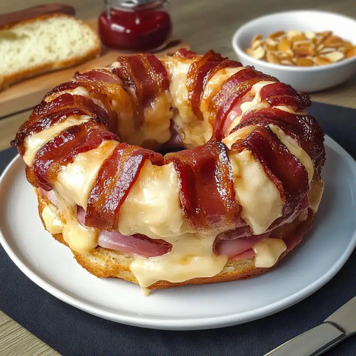 Brunch-Ideen: süßer und herzhafter Toast-Ring